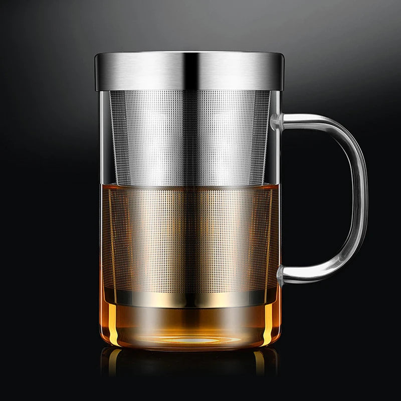 Glass Cup with Tea Infuser Cirene