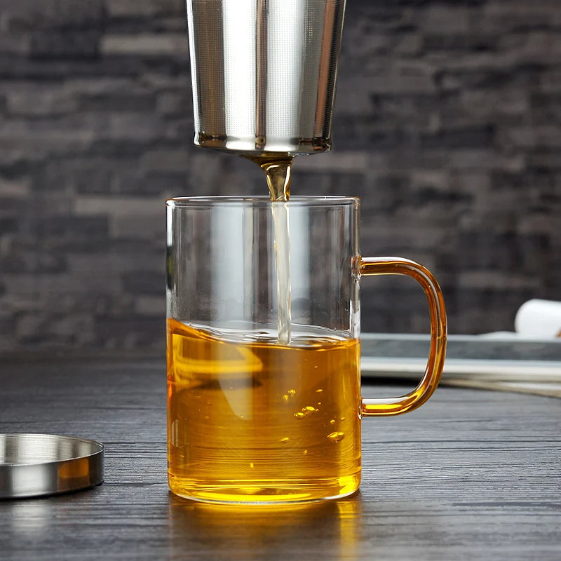 Glass Cup with Tea Infuser Cirene